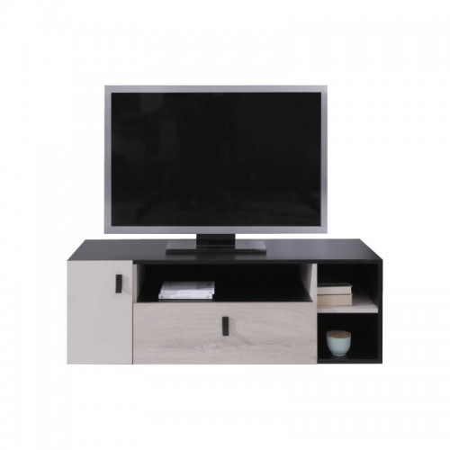 ​Тумба ТВ Planet 10 Meblar 120х40x50 Черный + дуб + бежевый